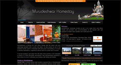 Desktop Screenshot of murudeshwarhomestay.com